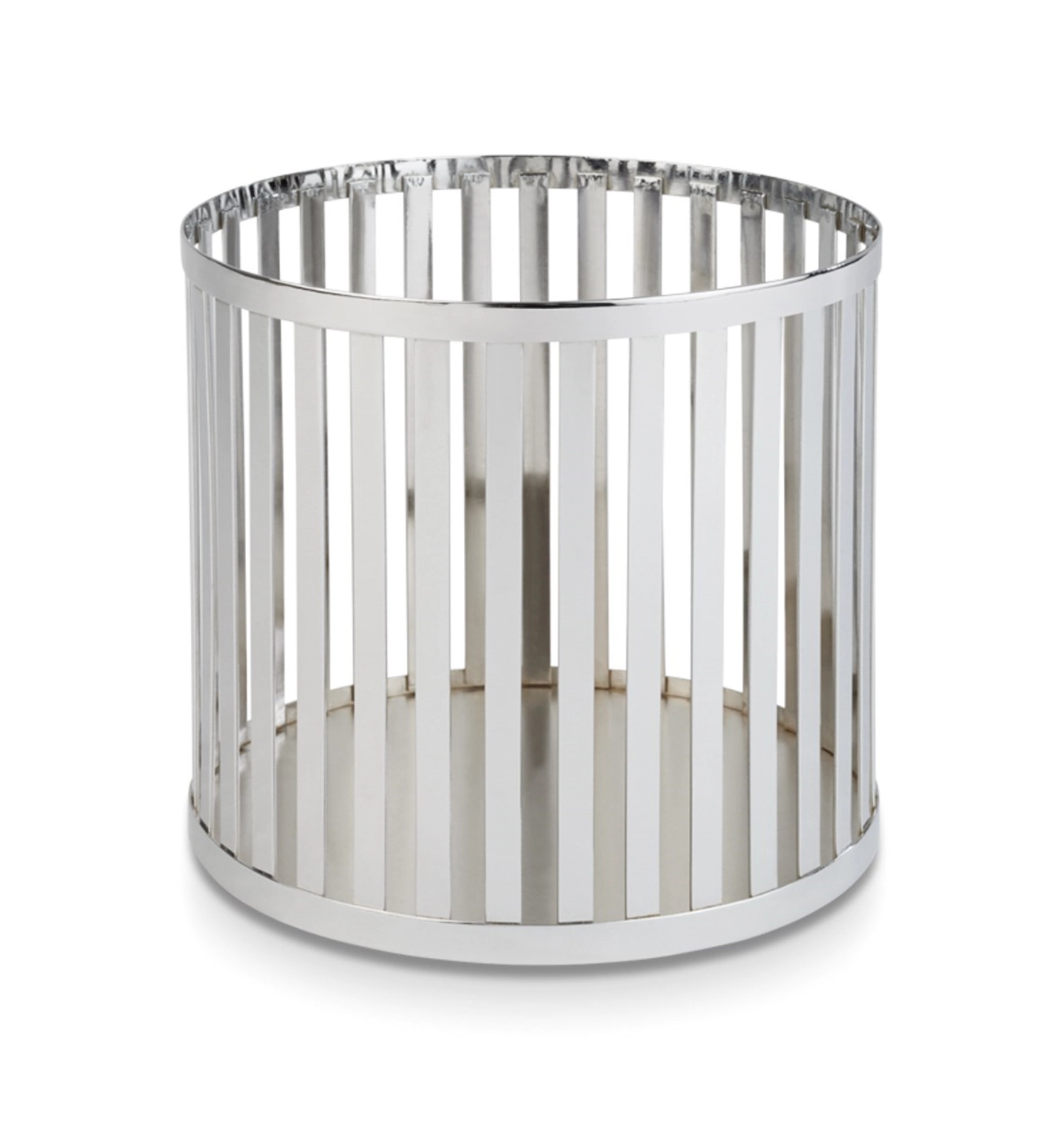 Korb/Ständer D21cm H20cm Chrom