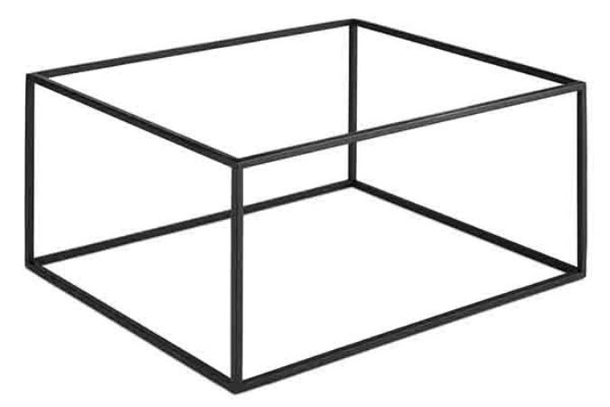 Asia Plus Buffetständer 32,5x26,5cm, H16,2cm schwarz