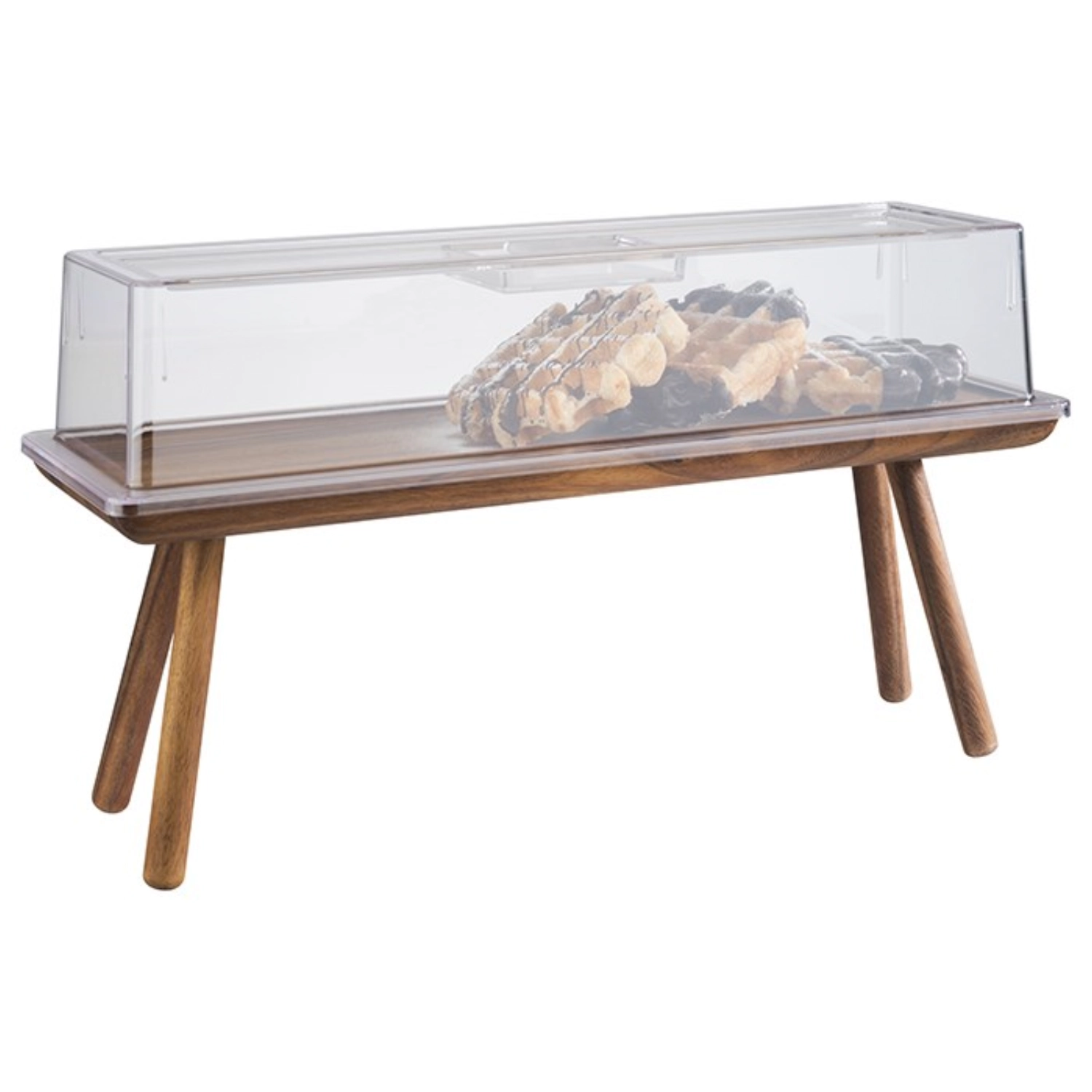 GN2/4Buffetständer Acacia 53x16.2cm, H20cm