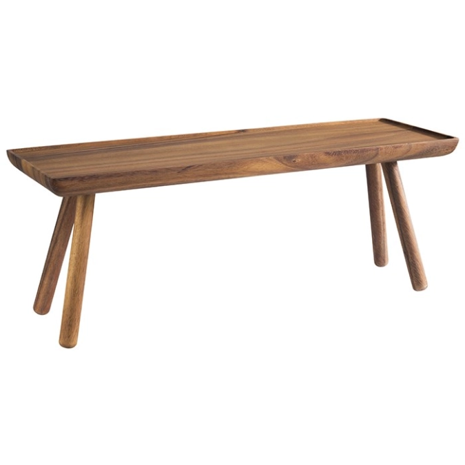 GN2/4Buffetständer Acacia 53x16.2cm, H20cm