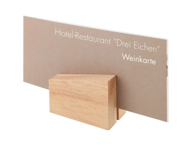 2er Set Kartenhalter 8.5x6.2cm, H4.5cm