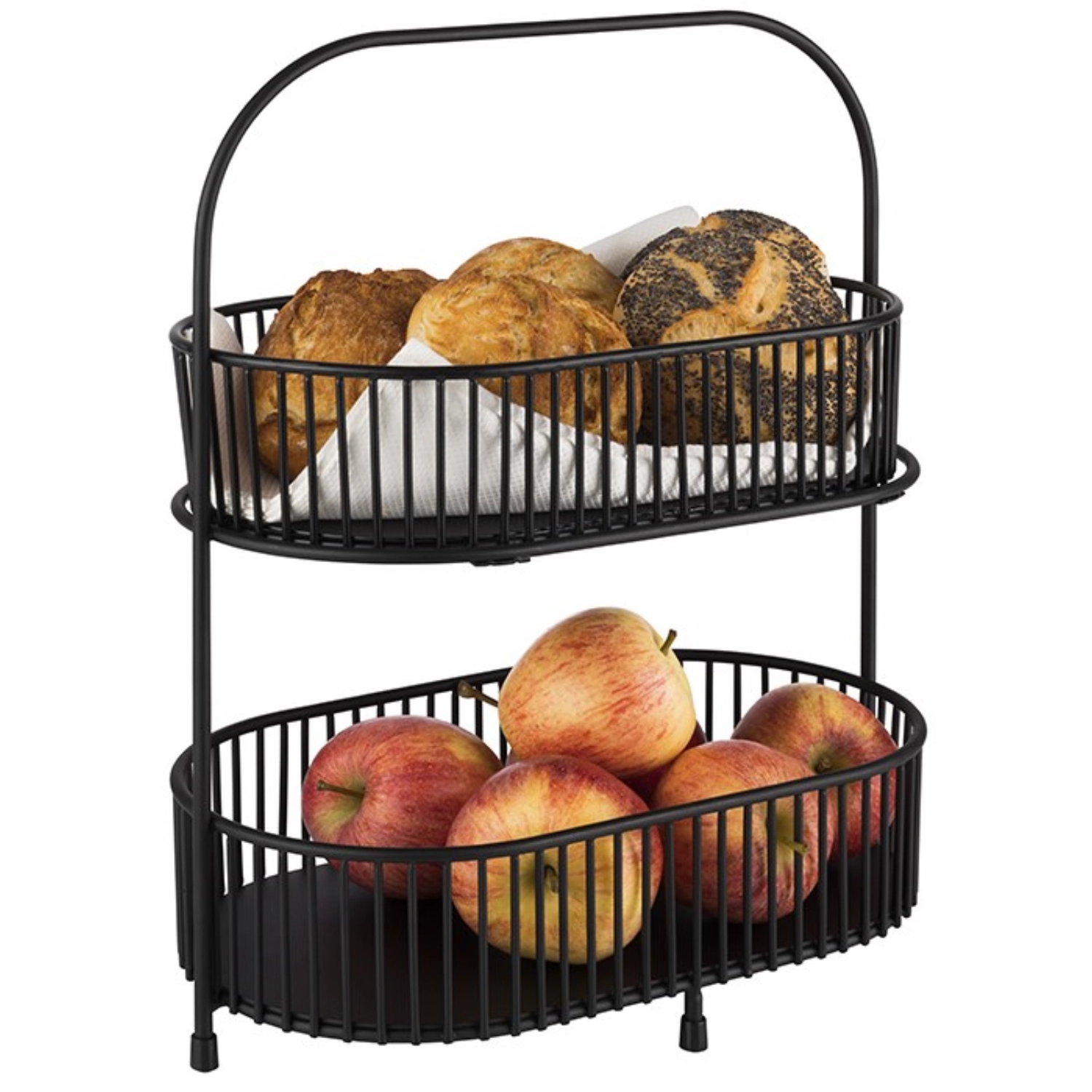 Étagère 2 niveaux, set de 5 all-rounder