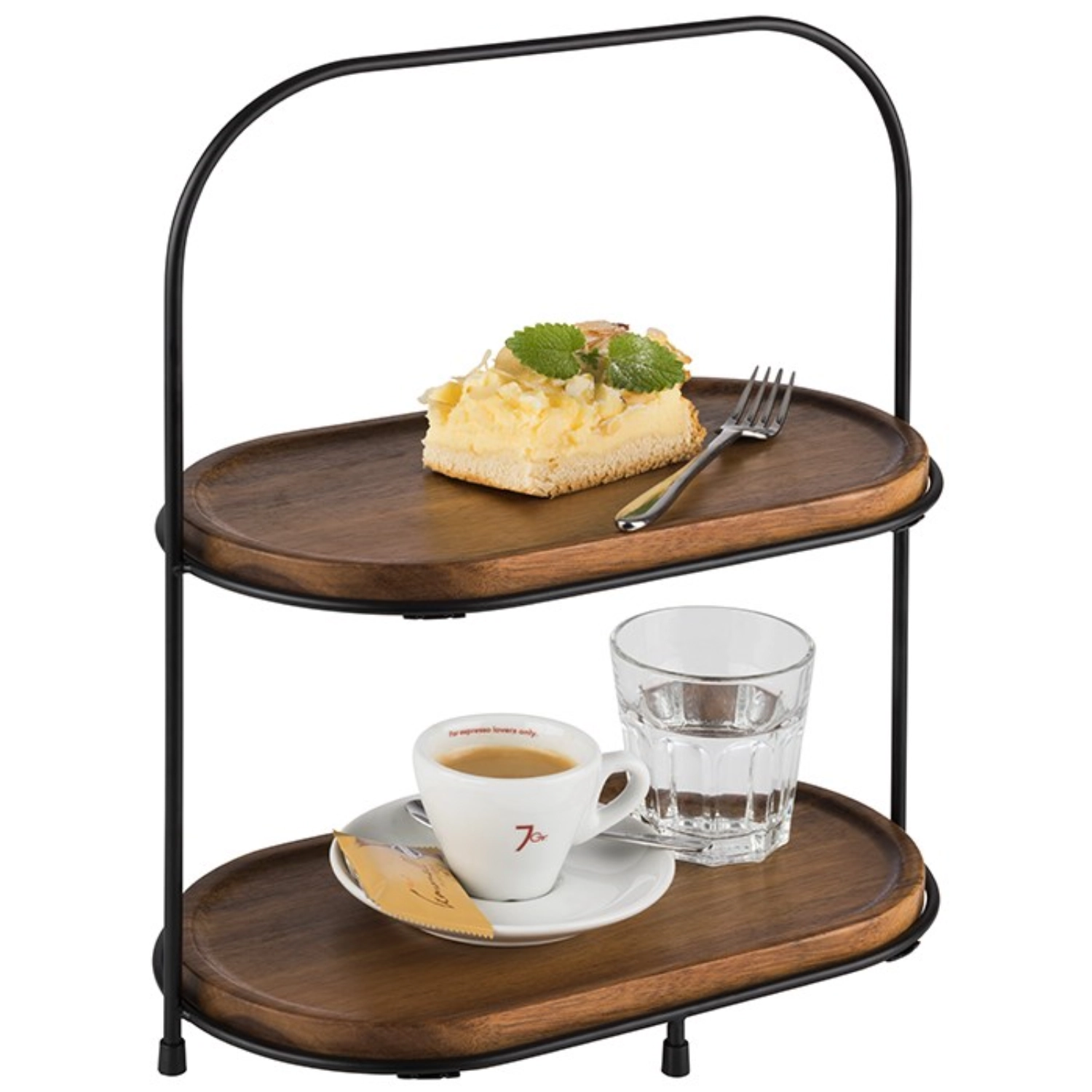 Étagère 2 niveaux, set de 5 all-rounder