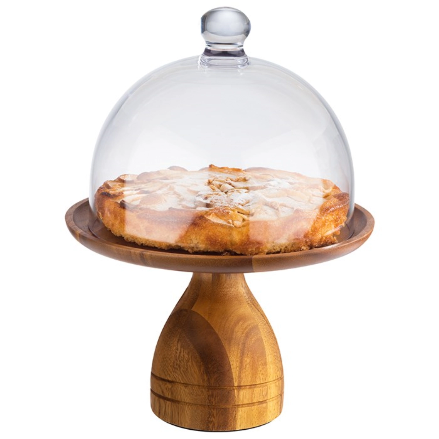 Présentoir à gâteaux acacia“