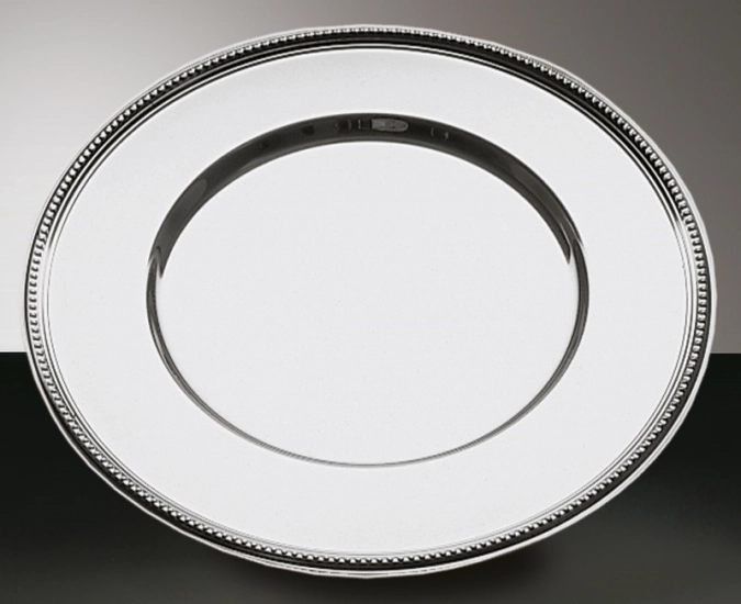 Assiette de présentation ronde, env. D33cm