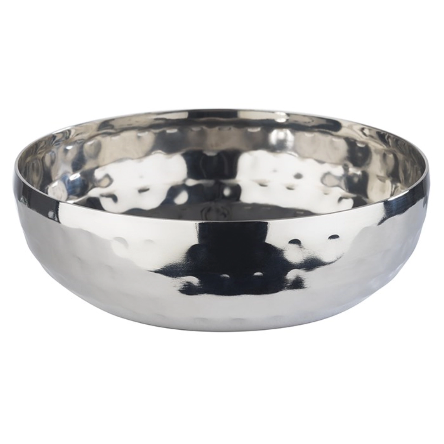 Schale 0.15l D9.5cm, H3cm, gehämmert