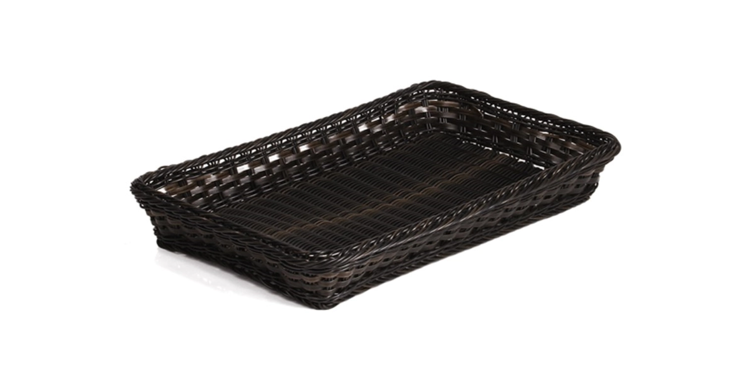 GN 1/1 Korb H6.5cm schwarz-braun