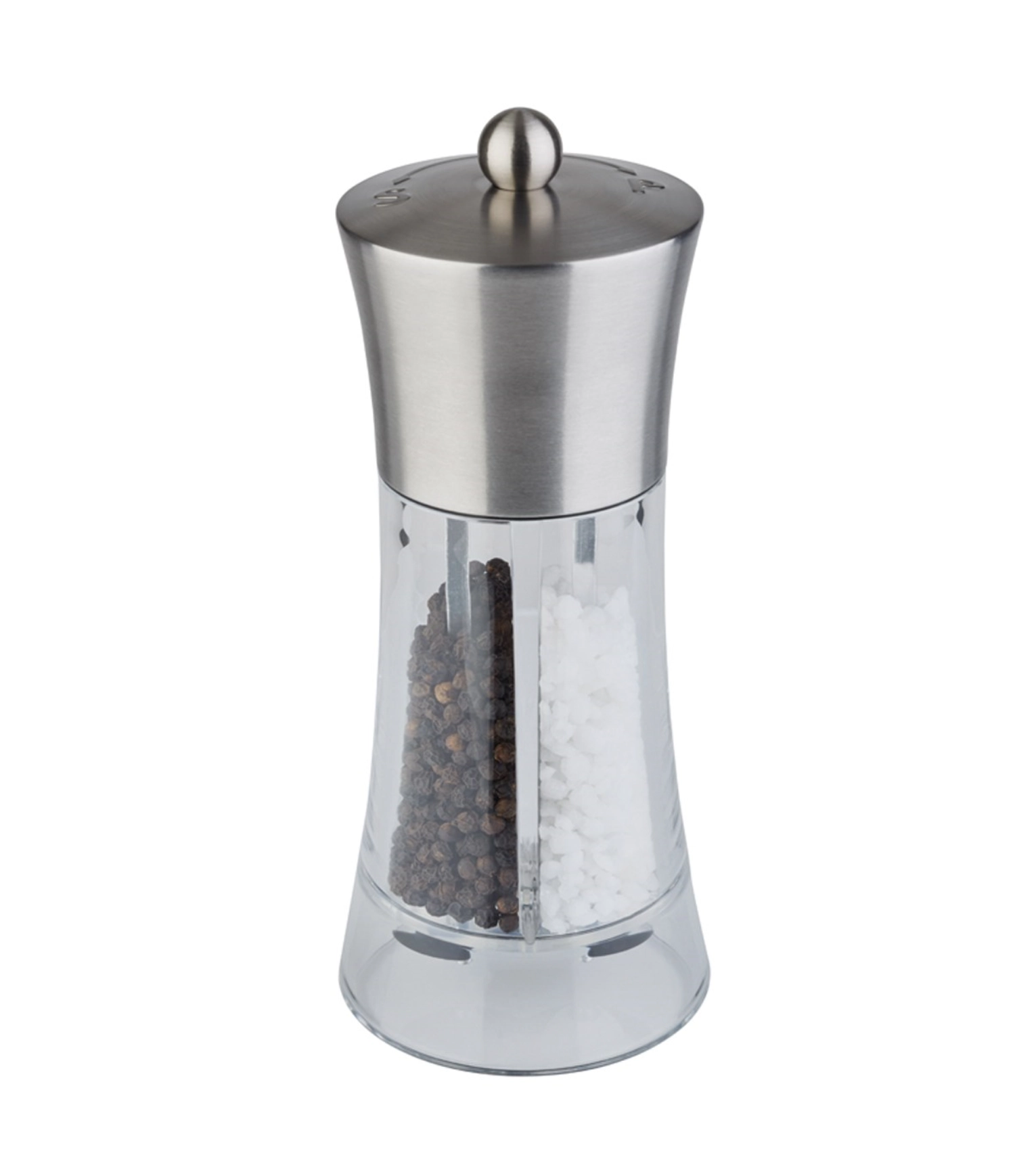 2 in 1 Salz und Pfeffermühle 7.5cm H18.5cm