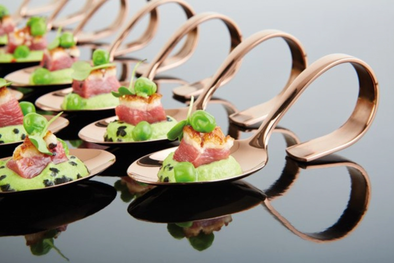 Gourmet Löffel Classic Kupfer Look L: 12cm