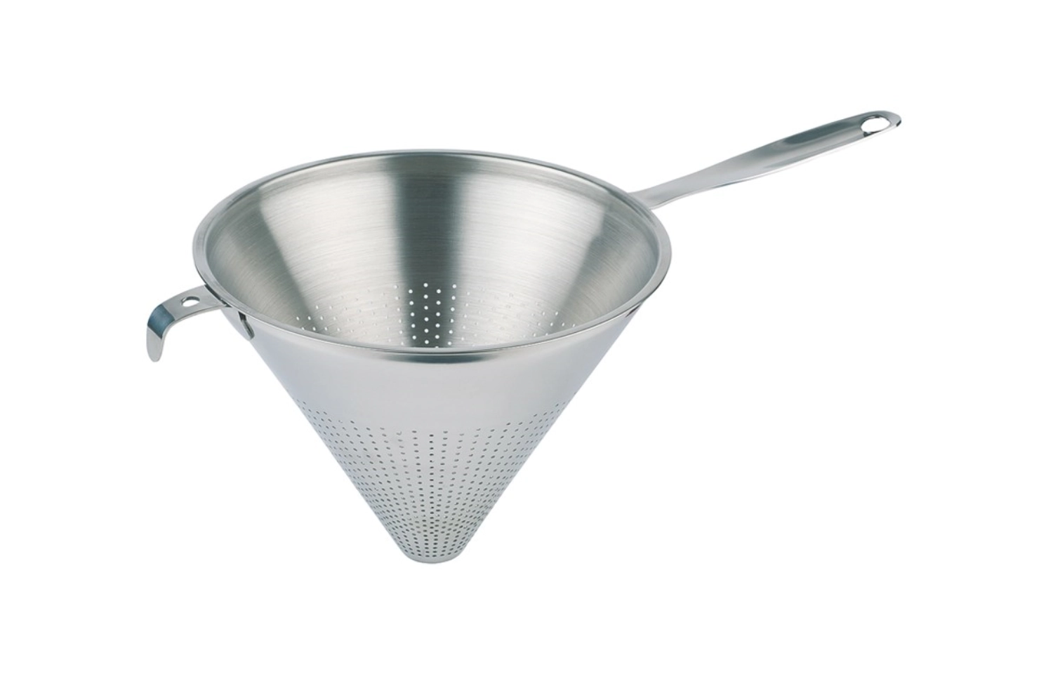 Spitzsieb, Edelstahl. matt poliert