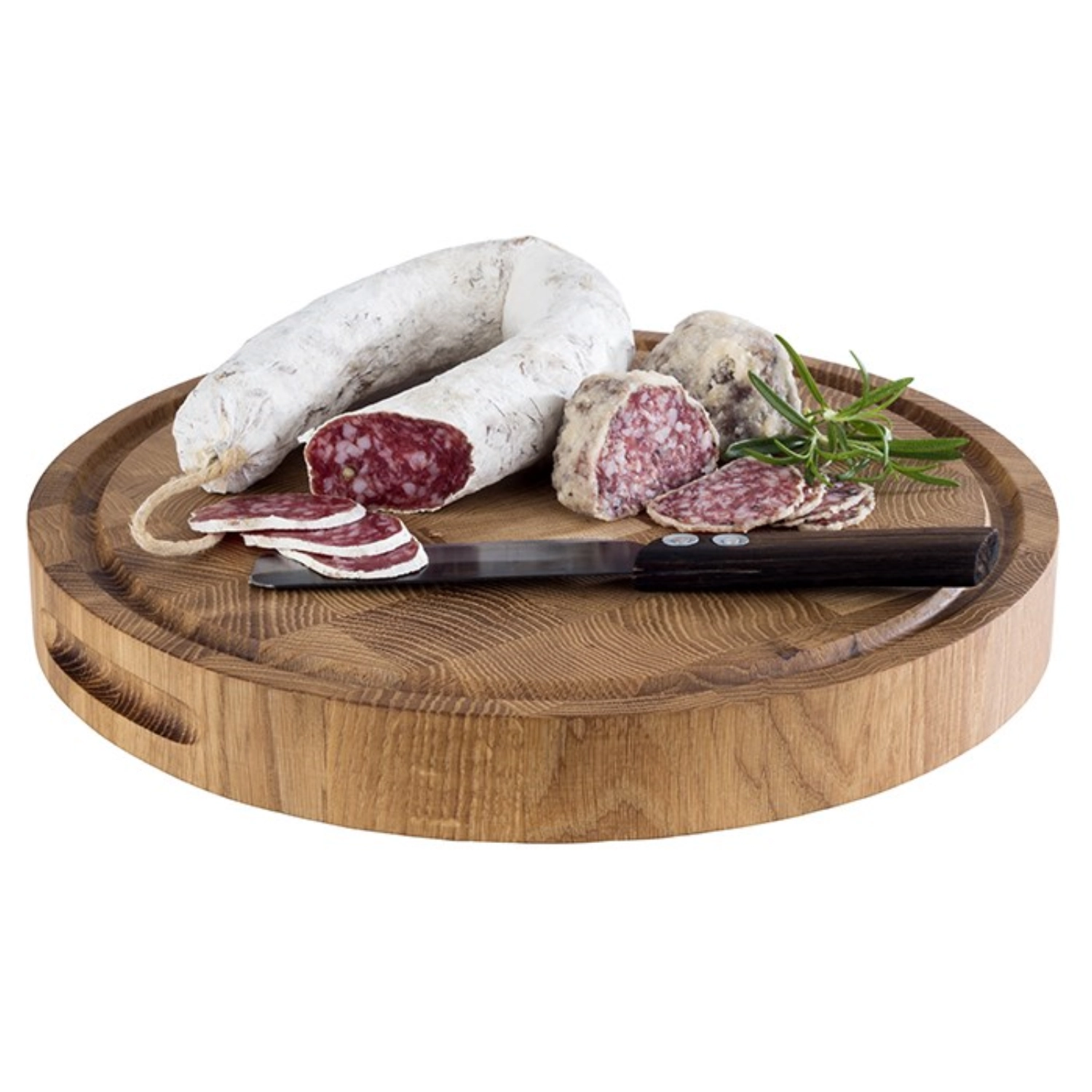 Buffetbrett-PROFI- Eiche D33cm, H4.5cm
