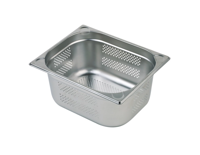 GN Behälter 1/2 (perforiert), 65mm tief. 4ltr.325x265mm