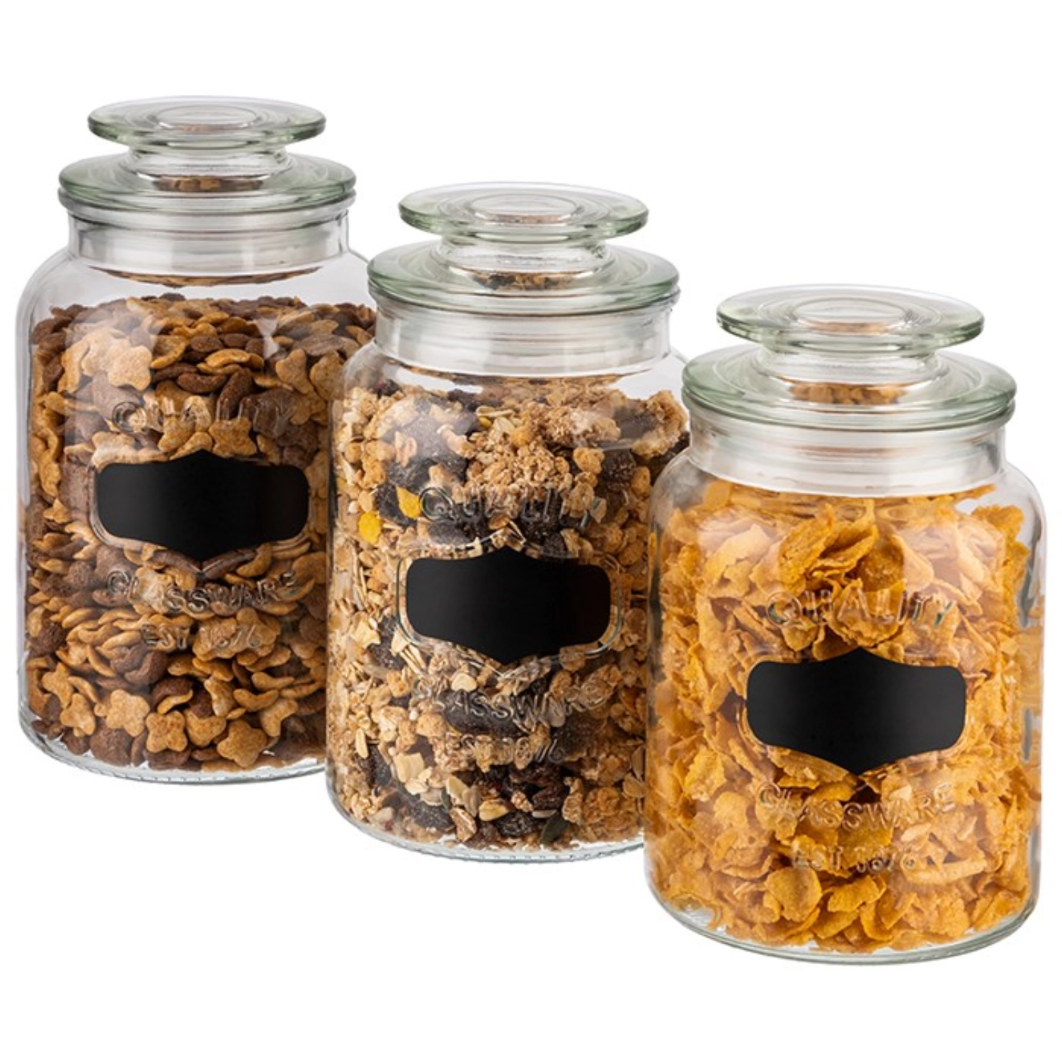 Canister Vorratsglas D11cm H18cm 1lt.