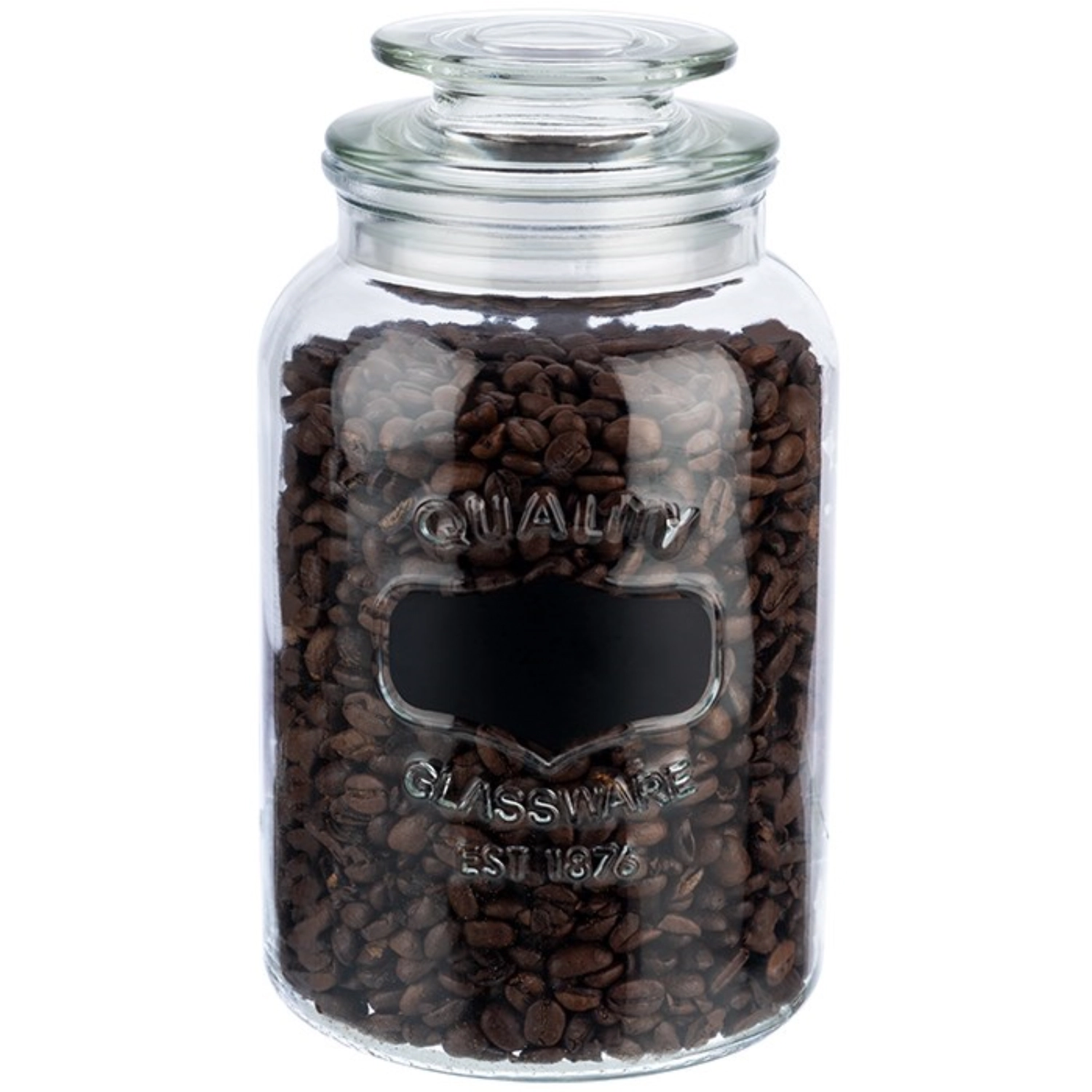 Canister Vorratsglas D12cm H21cm 1.5lt.