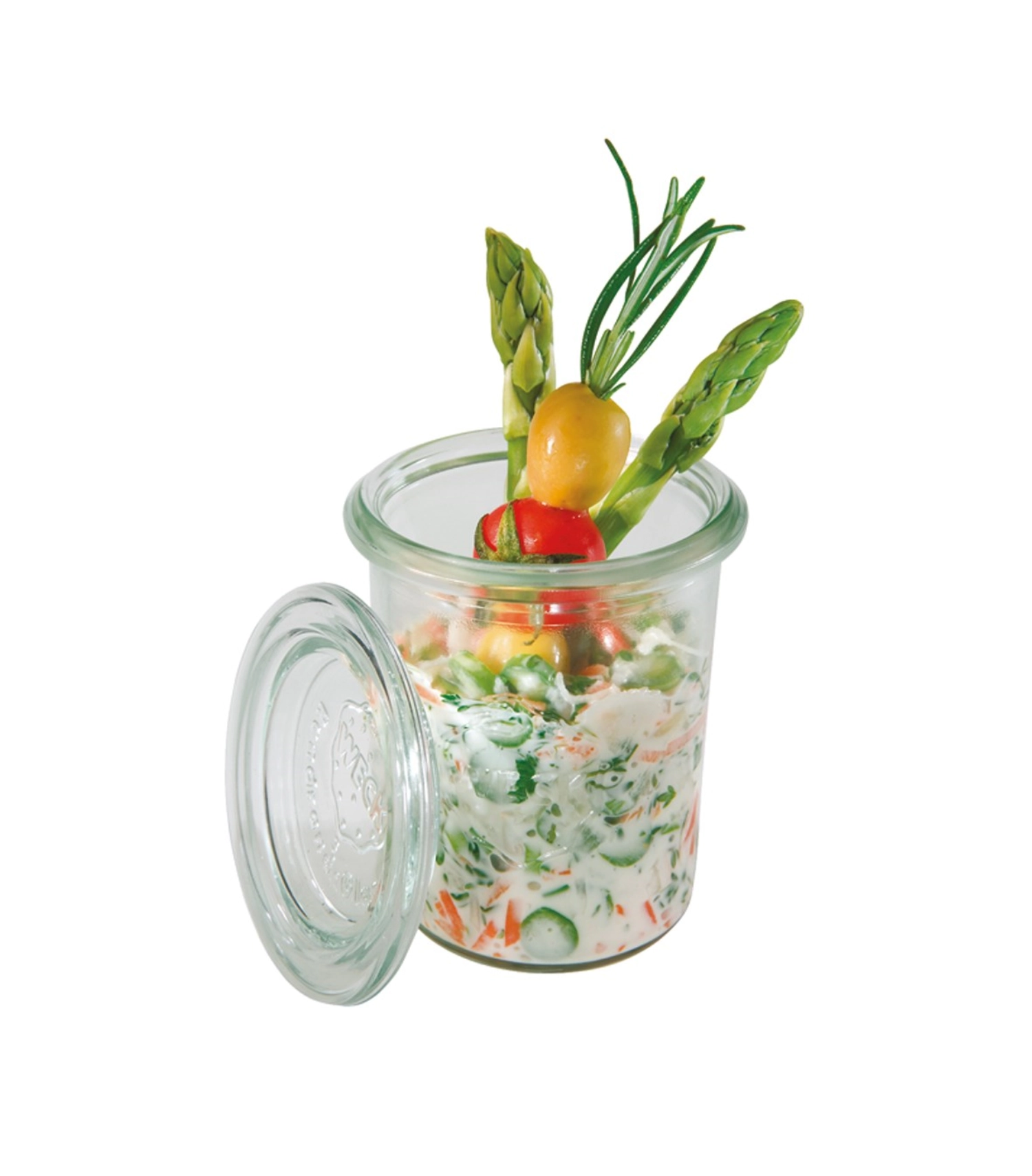 Weck verrines avec couvercle