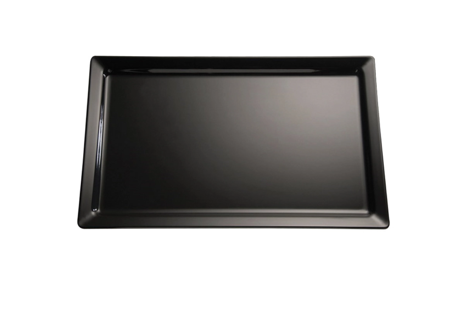 Tablett GN 1/2 PURE, ca. 32.5x26.5cm, H3cm, schwarz