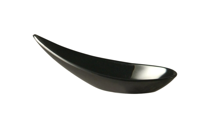 Dip-/Fingerfoodlöffel MingHing, ca. 10.8x4.5cm schwarz
