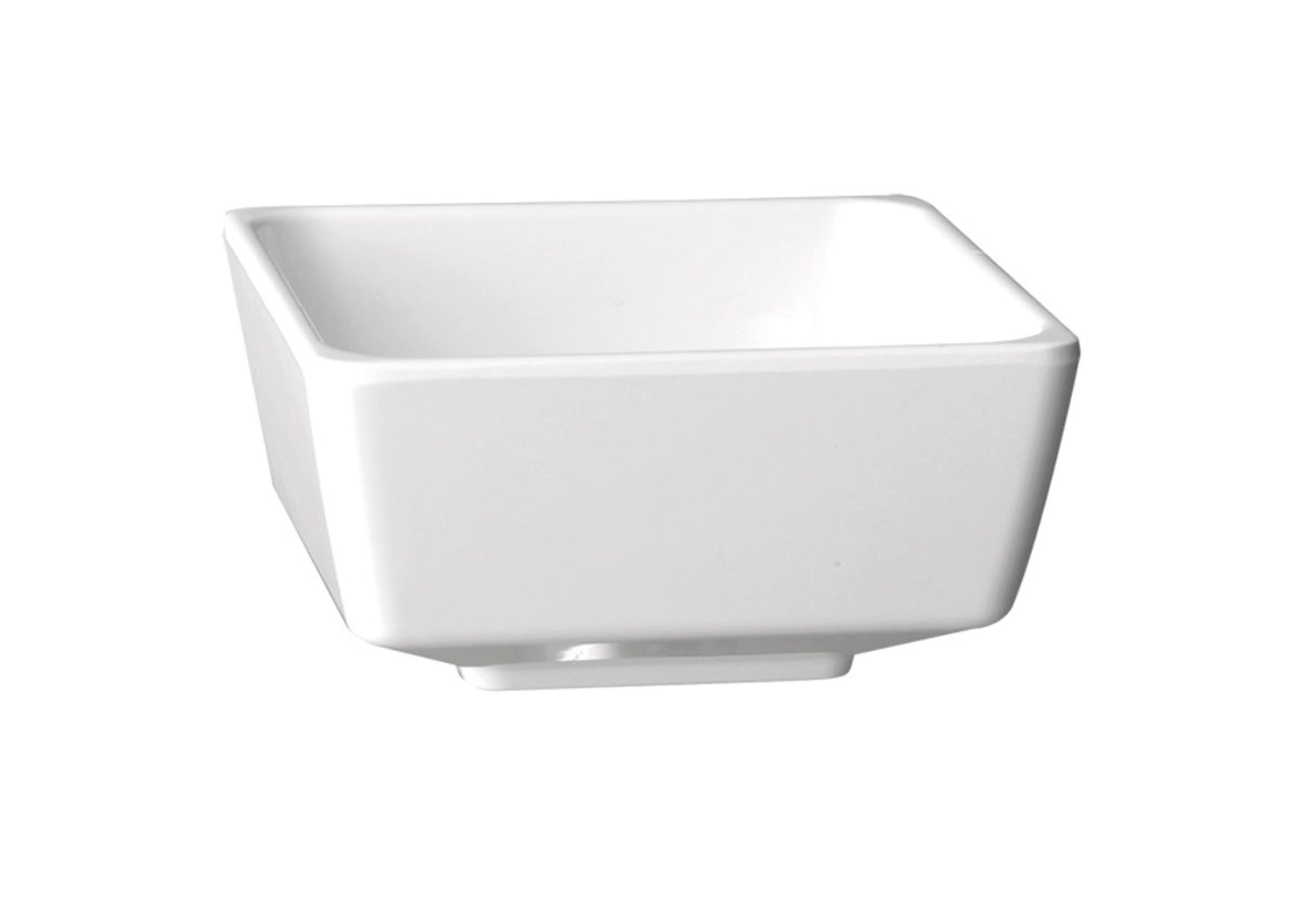 Schale FLOAT, 25x25cm, H12cm, weiss