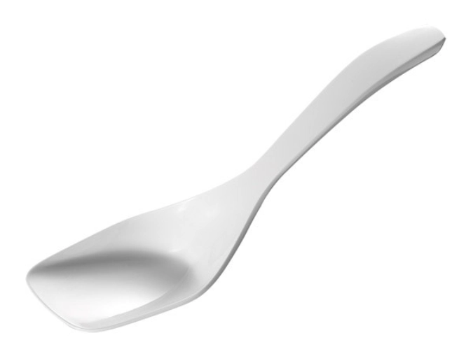 Servierlöffel Profi weiss