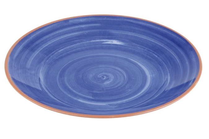 Teller La Vida D40.5cm blau