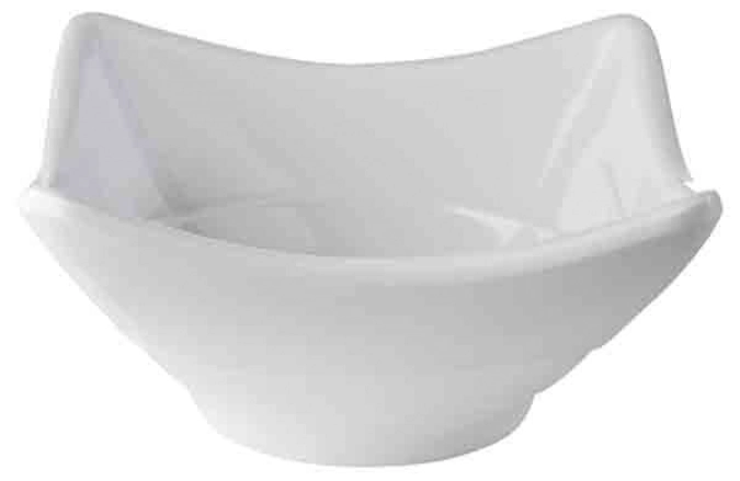 Schale MINI 8x8cm, H4cm weiss