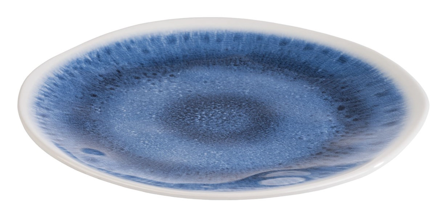 Assiette blue ocean