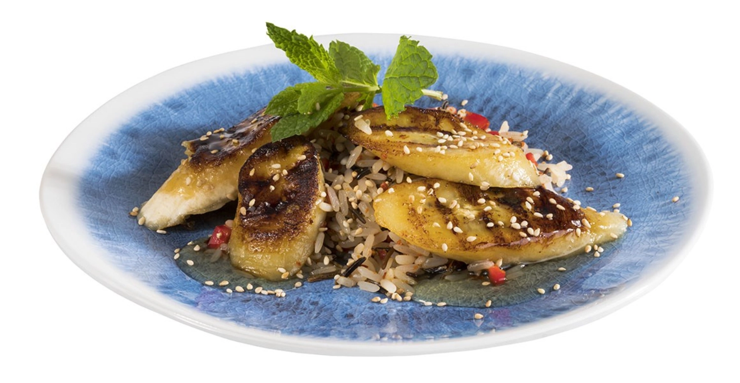 Assiette blue ocean