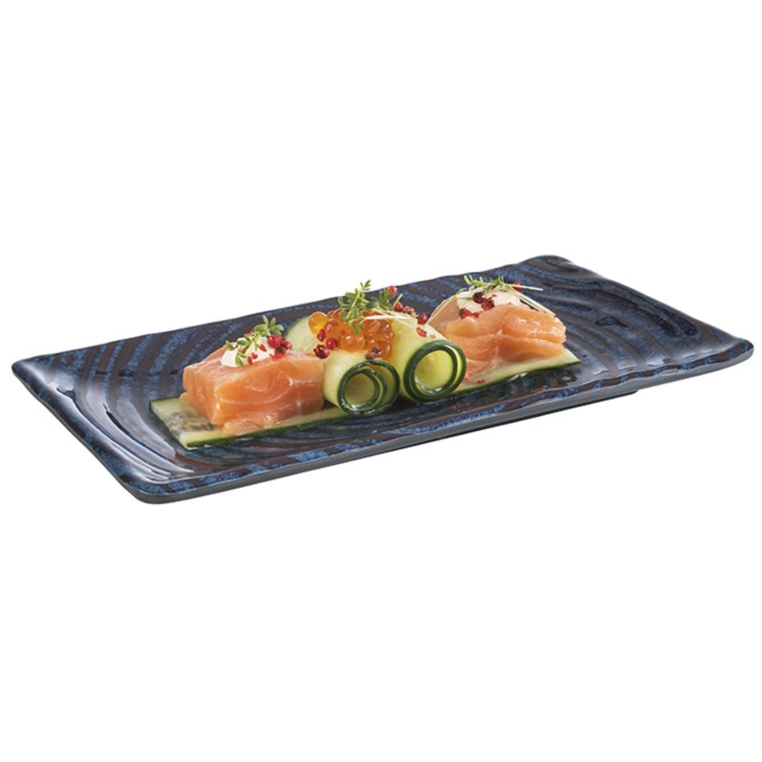 Tablett/Sushiboard LOOPS 23.5x13.5cm, H1.5cm