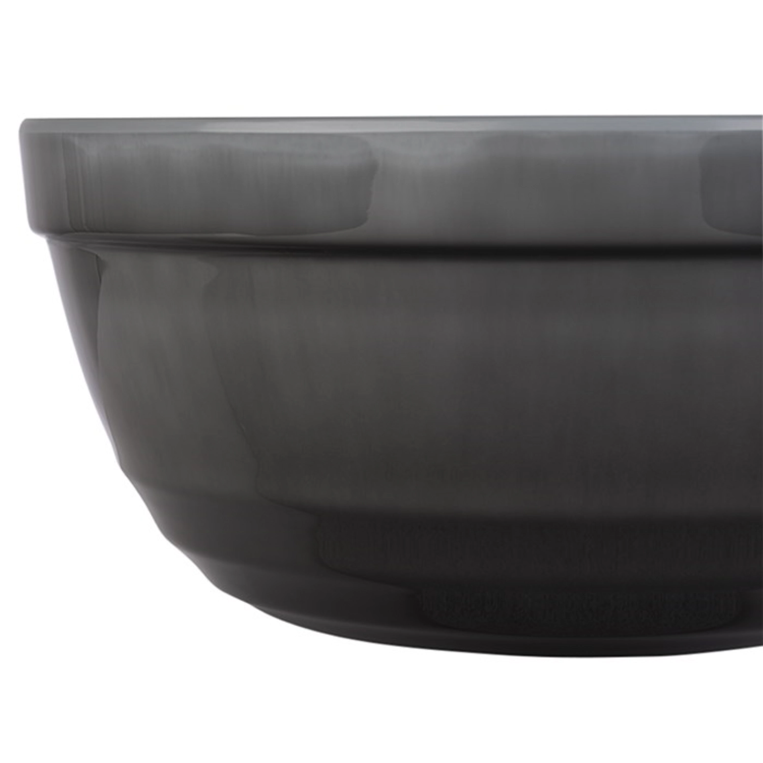 Schale EMMA D23cm H10.5cm Melamin grau