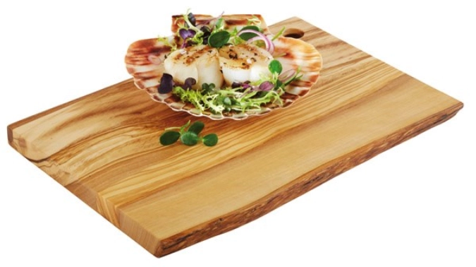 Servierbrett Olive 25x17cm