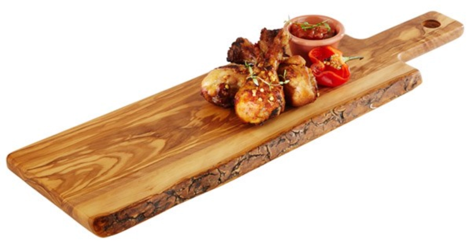 Planche de service en bois d’olivier