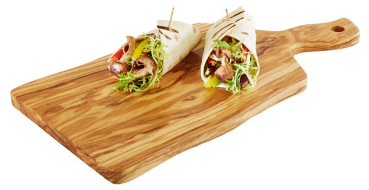 Planche de service en bois d’olivier