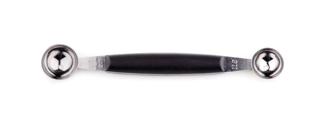 Kugelausstecher doppelt, D2.2 u. 2.5cm, L16.5cm