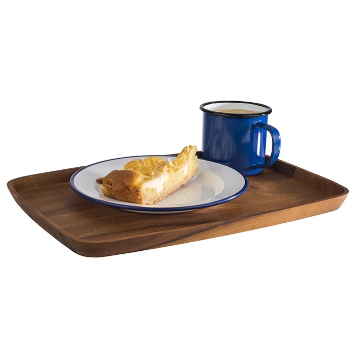 Servierbrett Akazie 35x25cm, H2cm