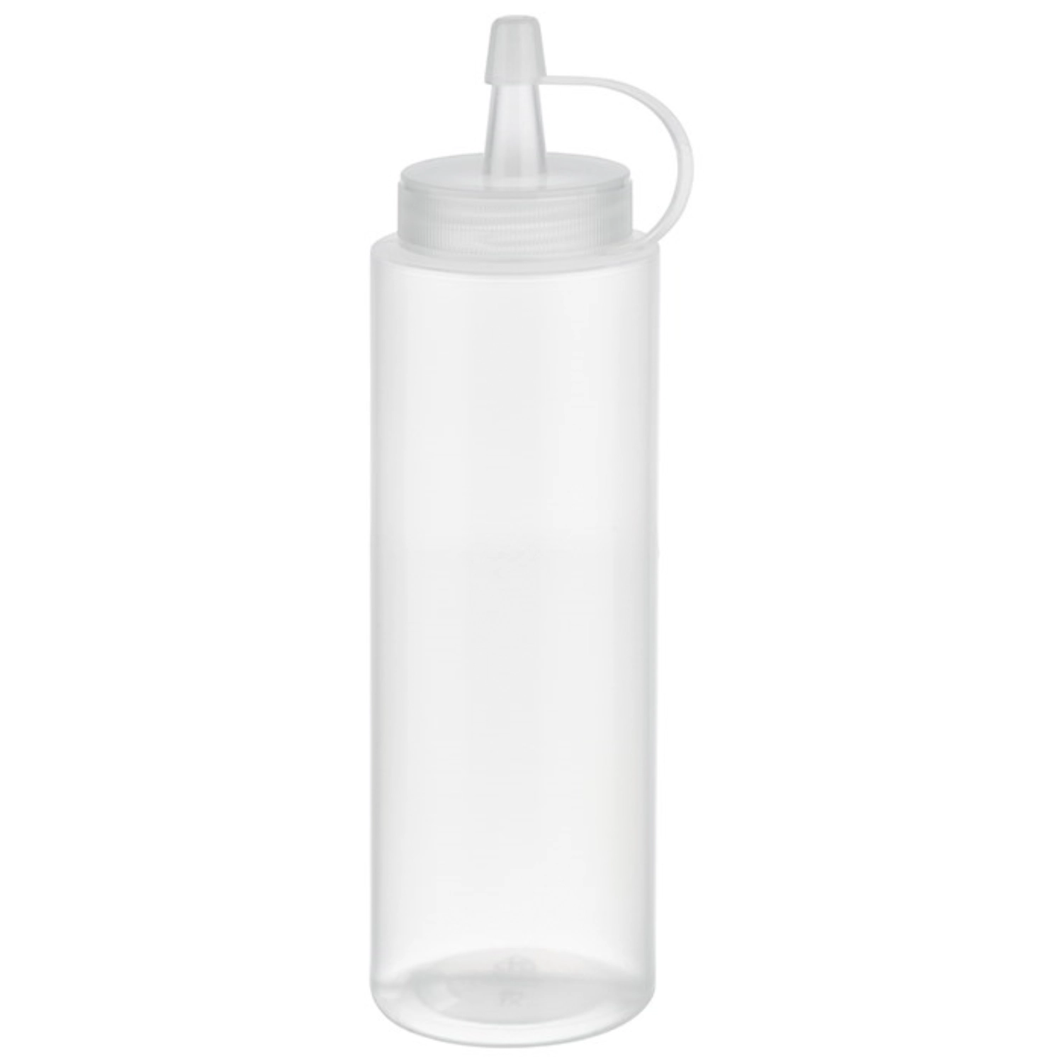 6er Set Quetschflasche transparent D5cm, H18cm, 260ml