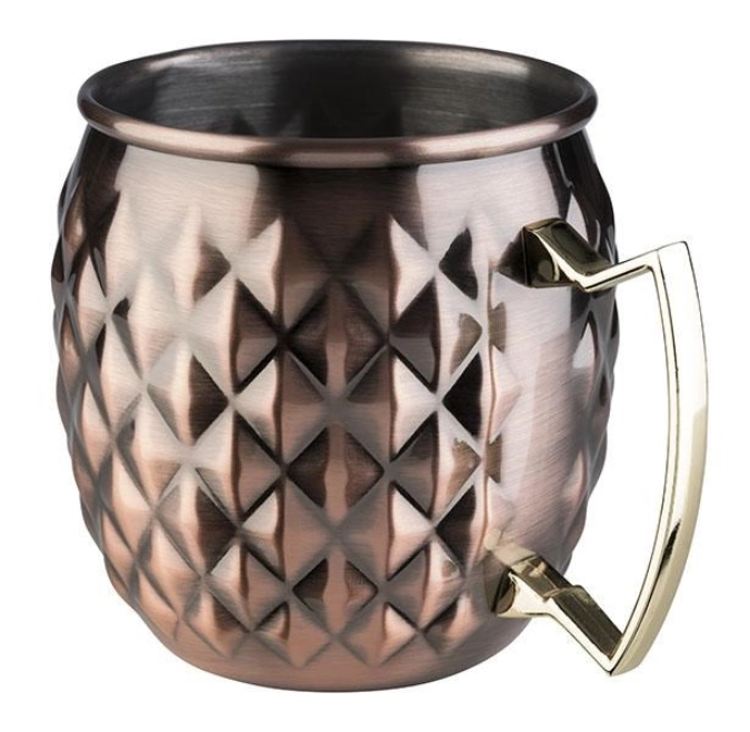 Mug Moscow Mule Antik-Kupfer Look D9,5cm H10cm