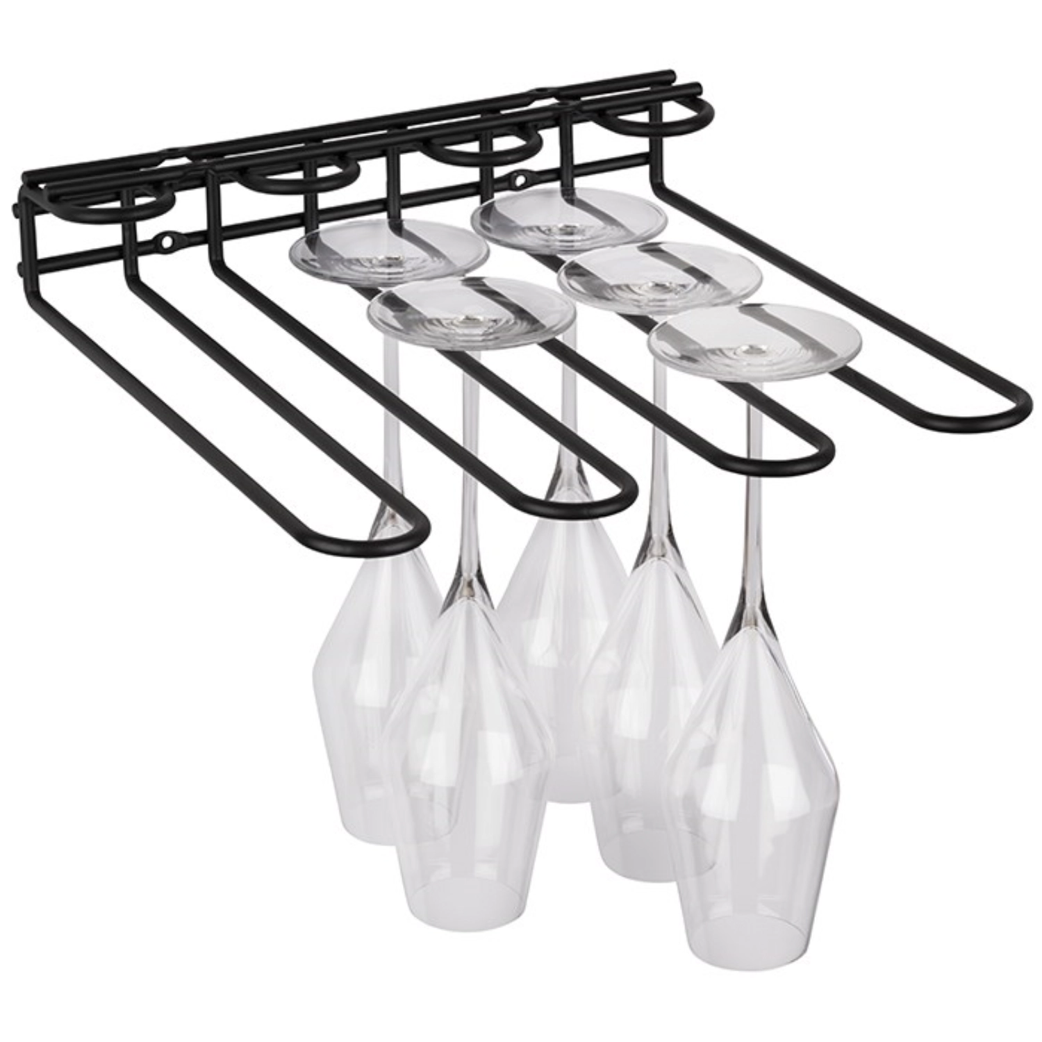 Gläserschiene 29.5x32cm H6cm Metall 6mm stark