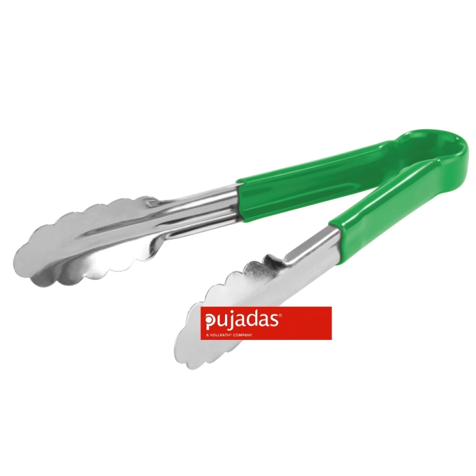 Pince buffet manche vert 24 cm