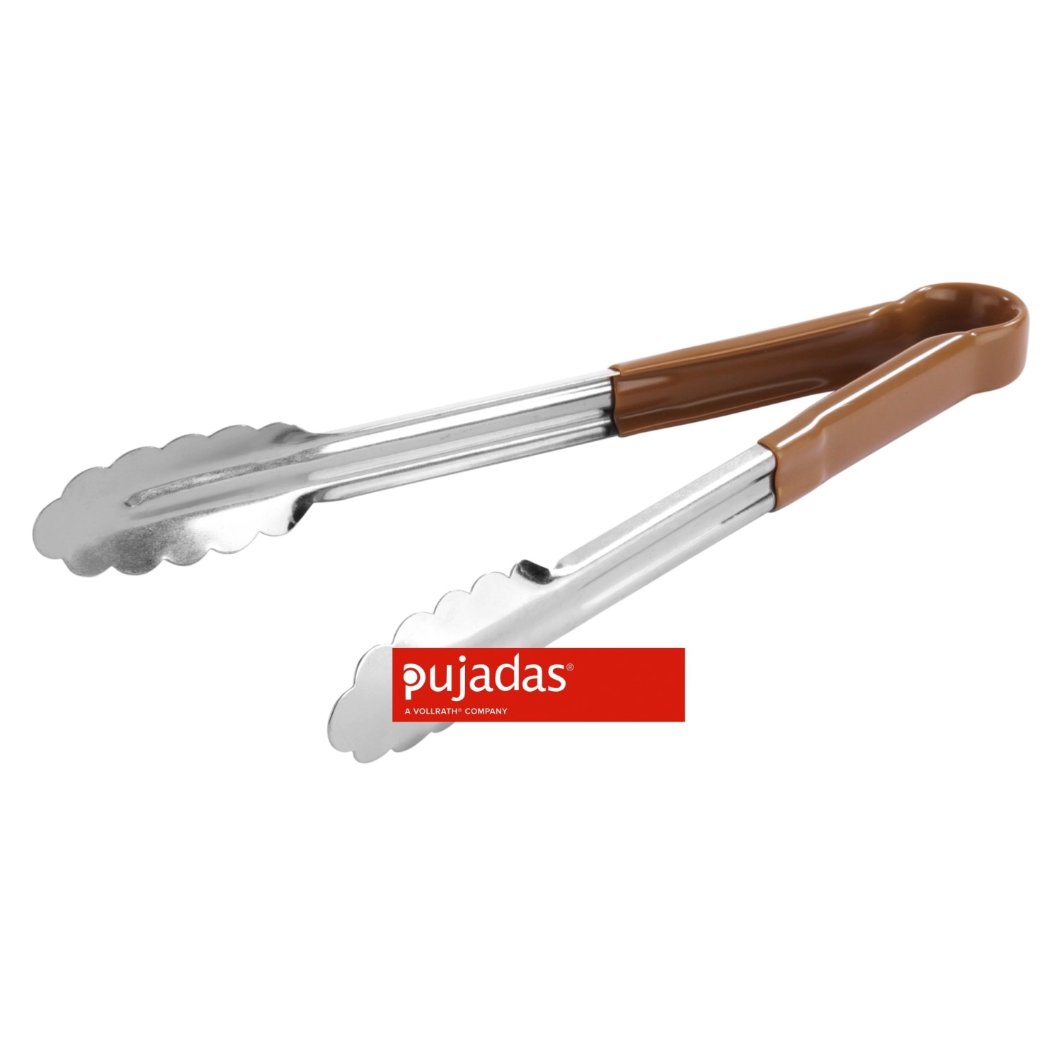 Pince buffet manche marron24cm