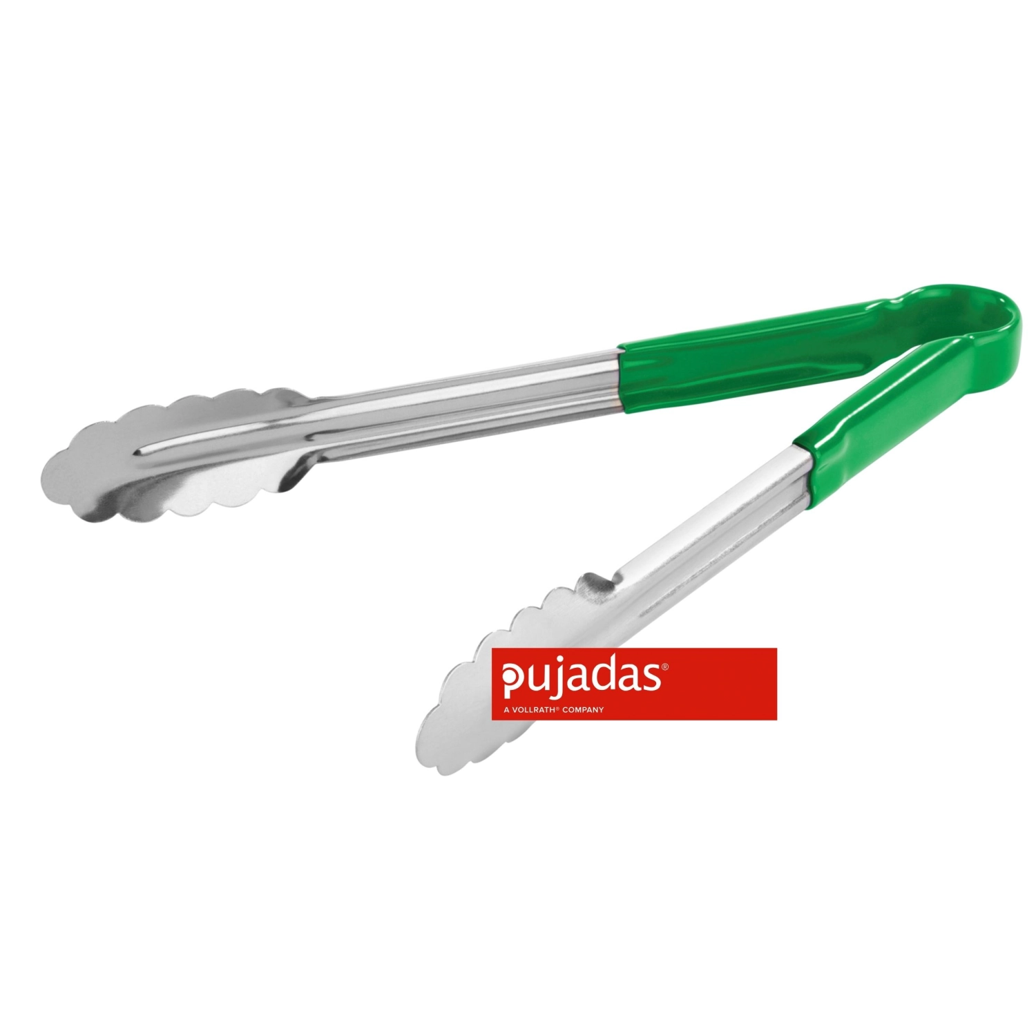 Pince buffet manche vert 30 cm