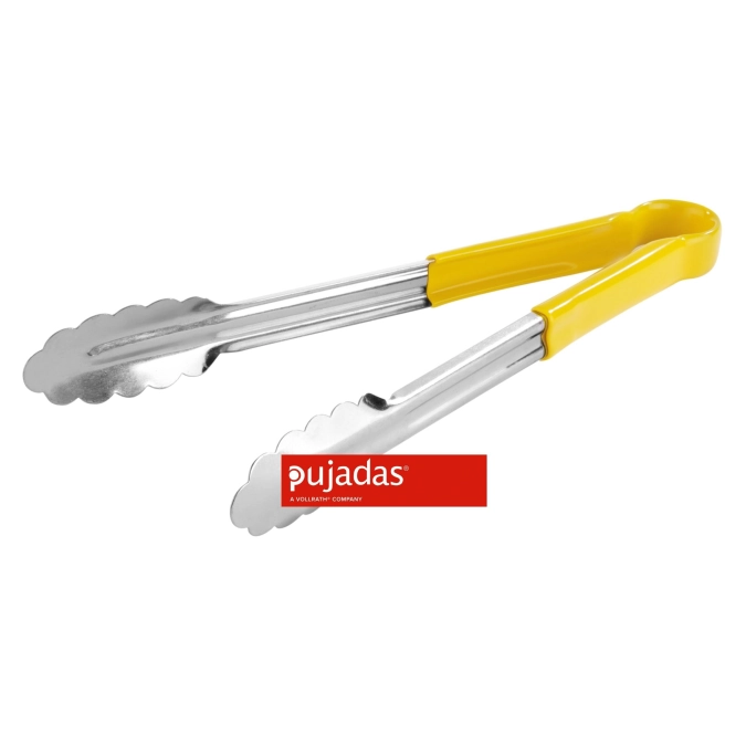 Pince buffet manche jaune 40cm