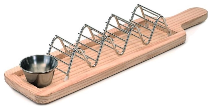 Support Taco a. support en bois 44x10.8cm H6.5cm