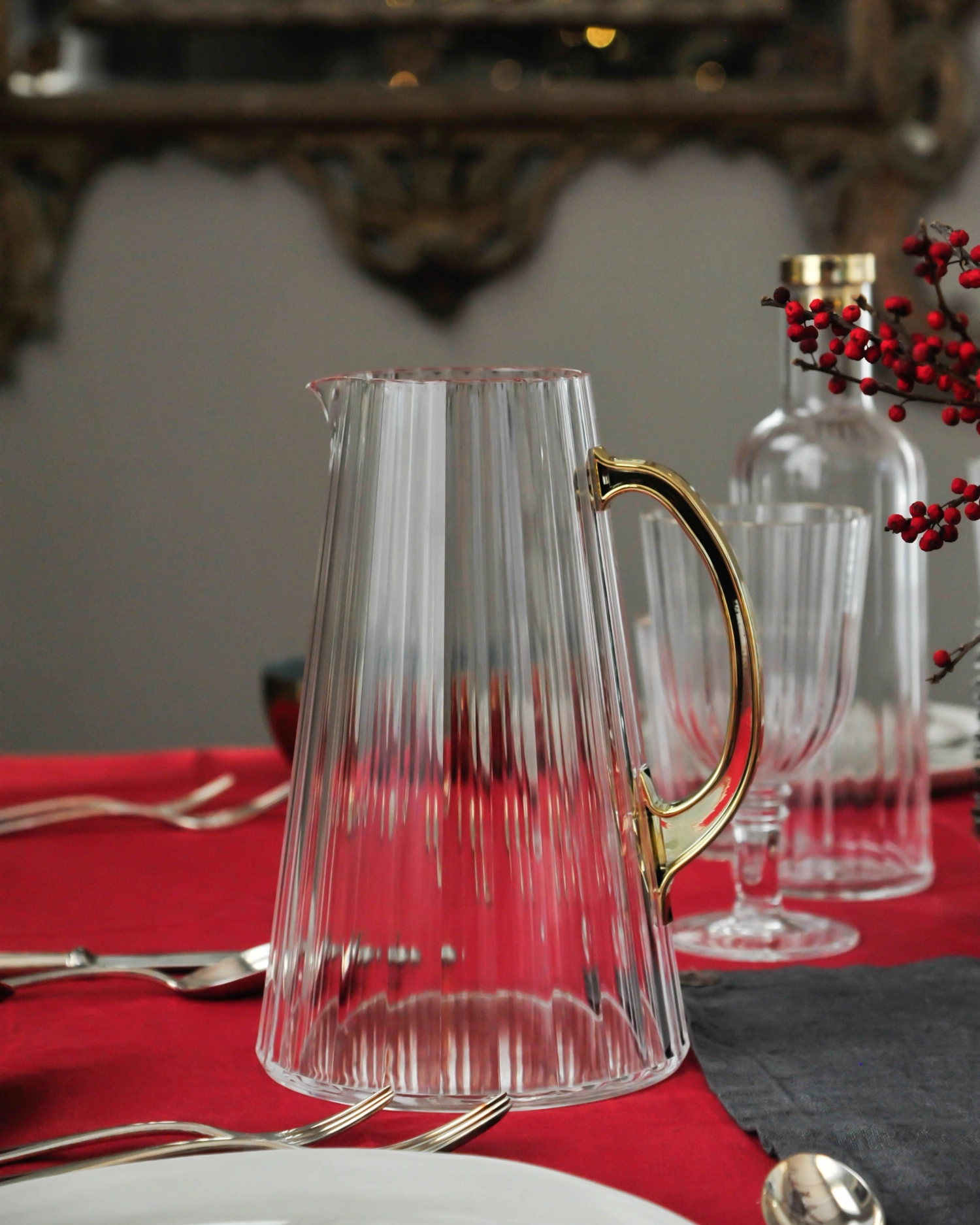 Pichet en acrylique 2.5lt, or