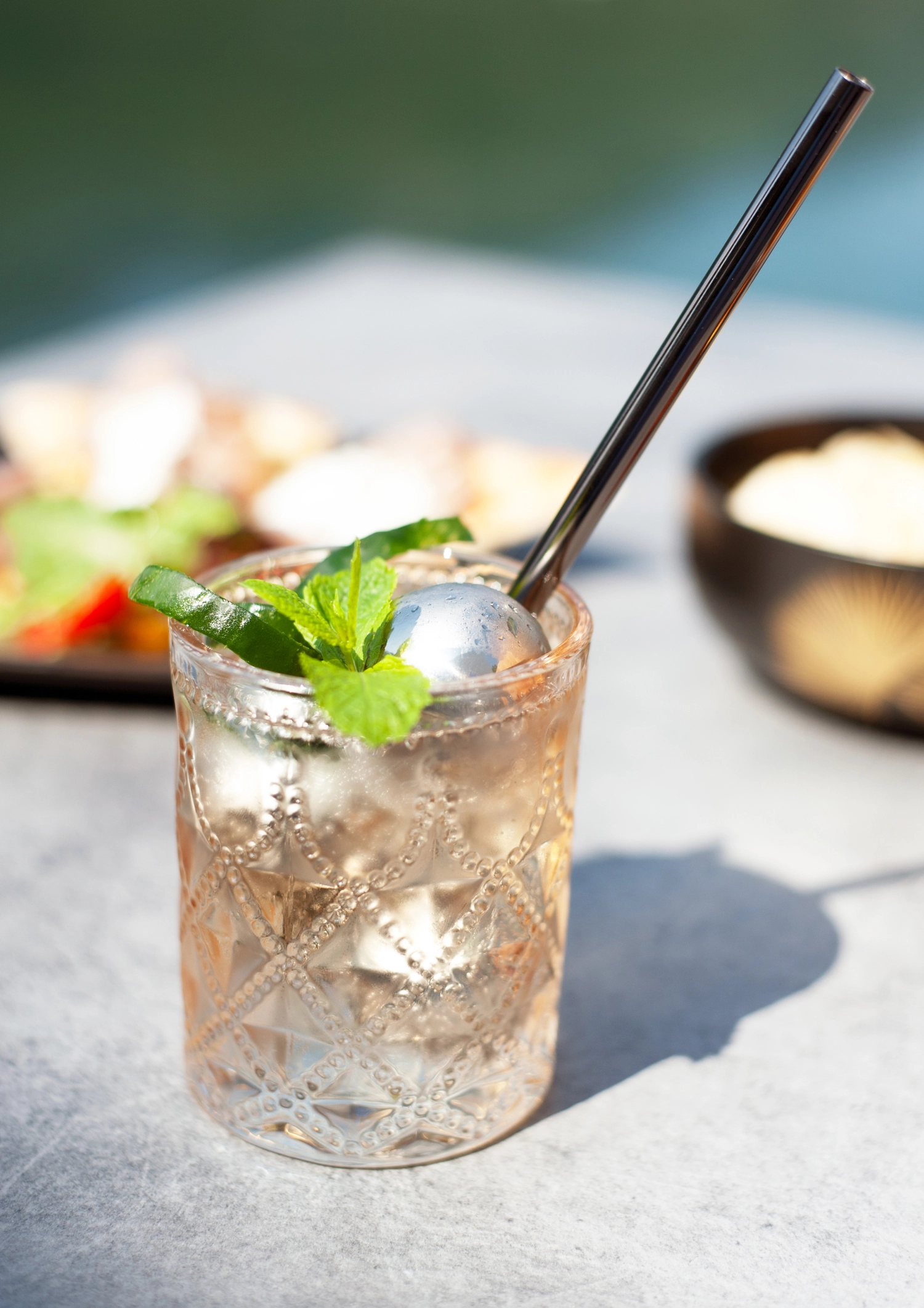 Set de 4 cubes de glace, boule en acier inoxydable, ø 4cm