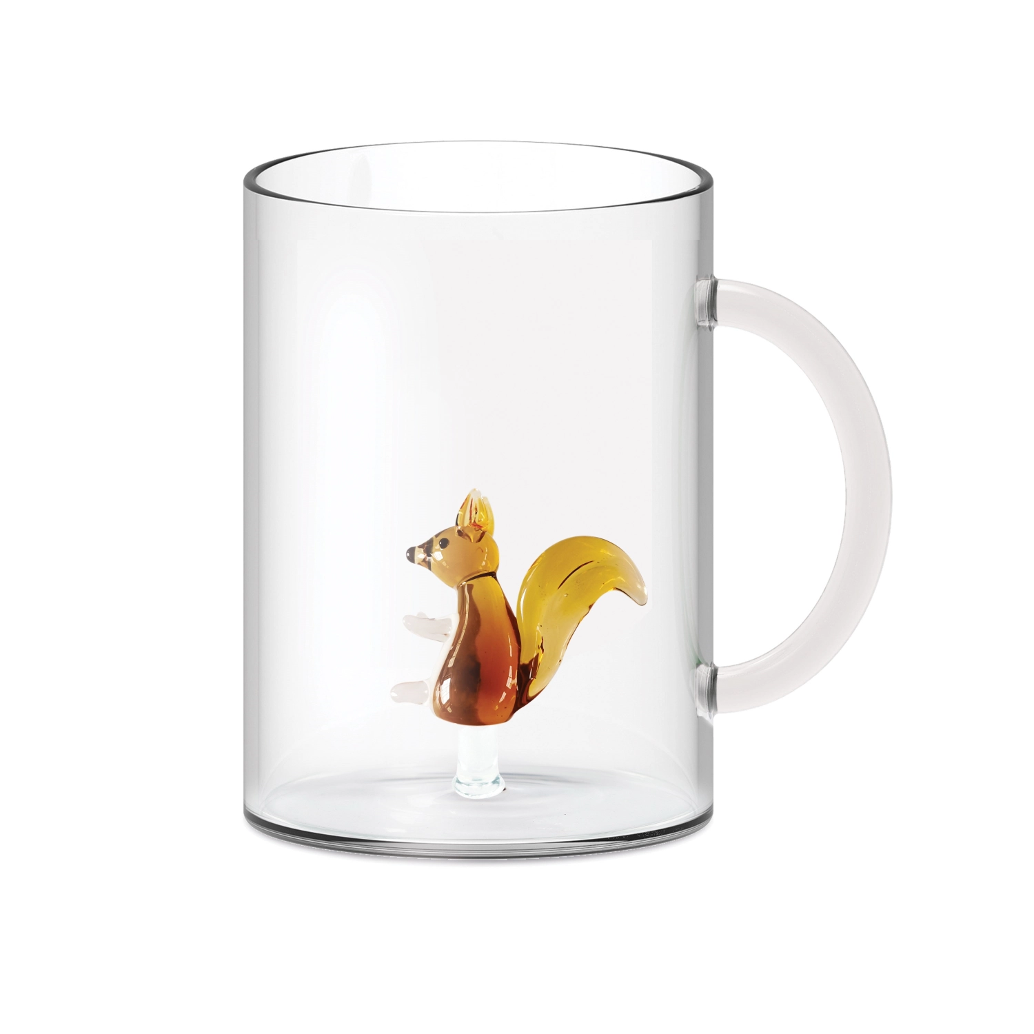 Gobelet a. verre en verre borosilicaté 420 ml écureuil