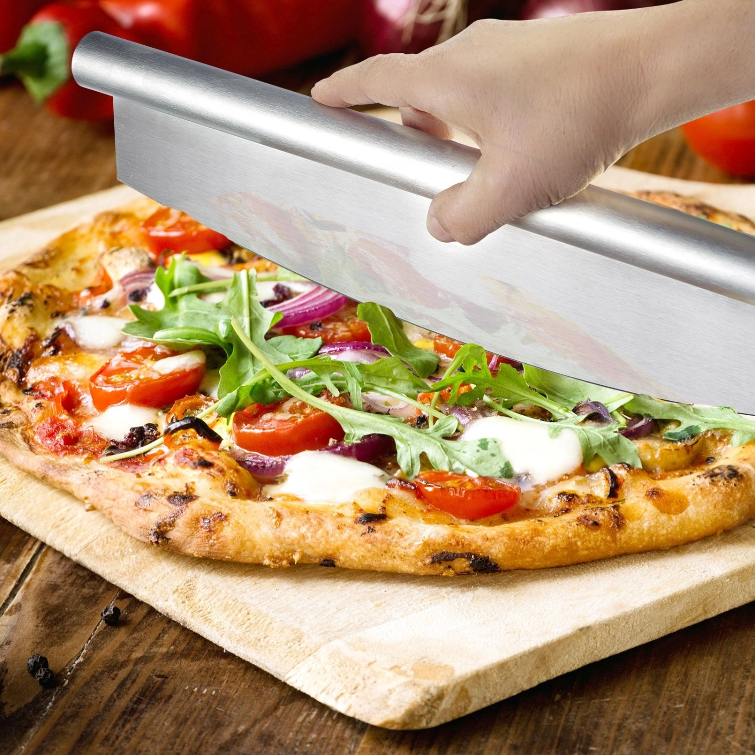 Easy Pizza Wiegemesser