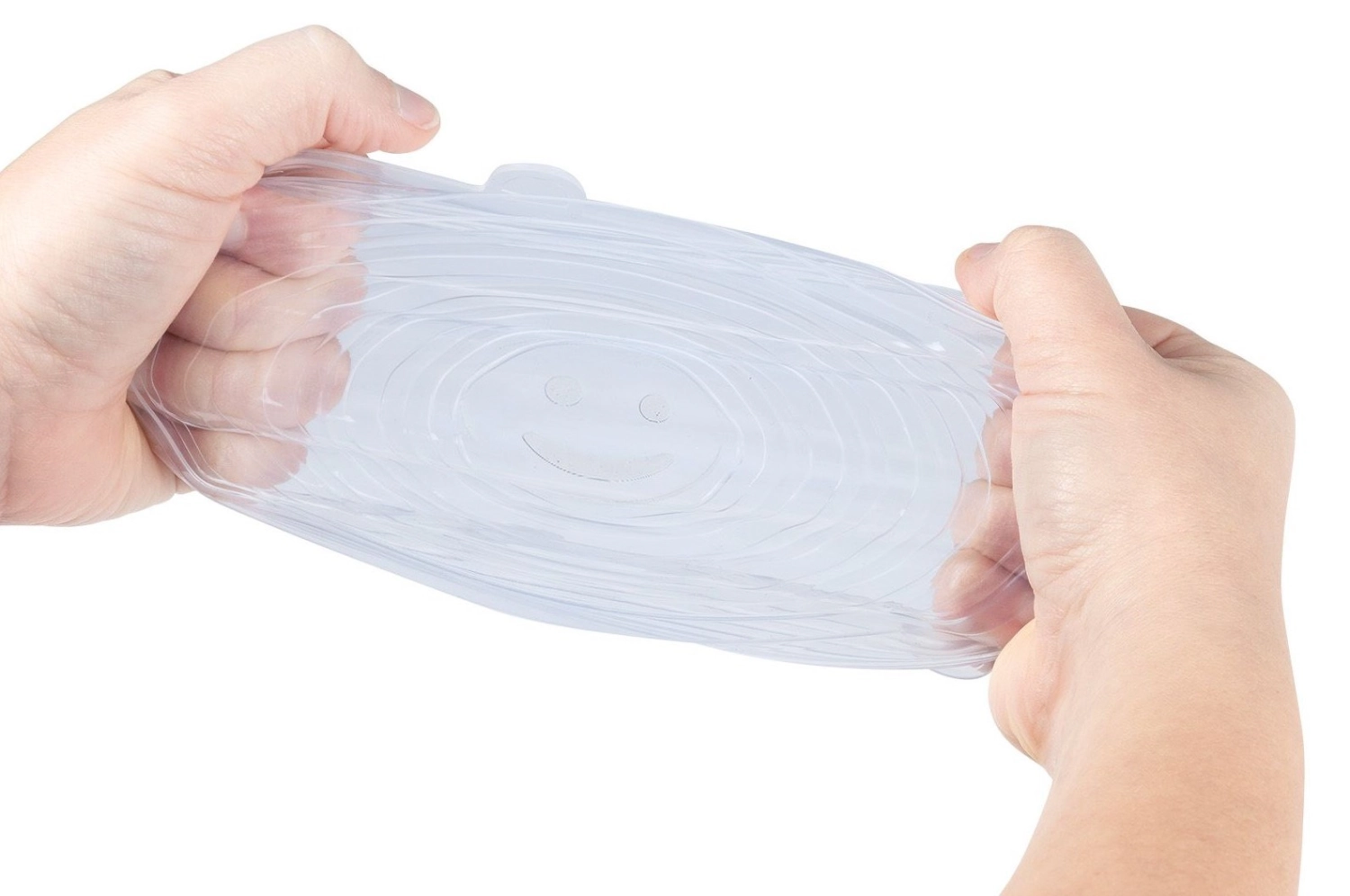 Set de 6 couvercles de conservation en silicone round