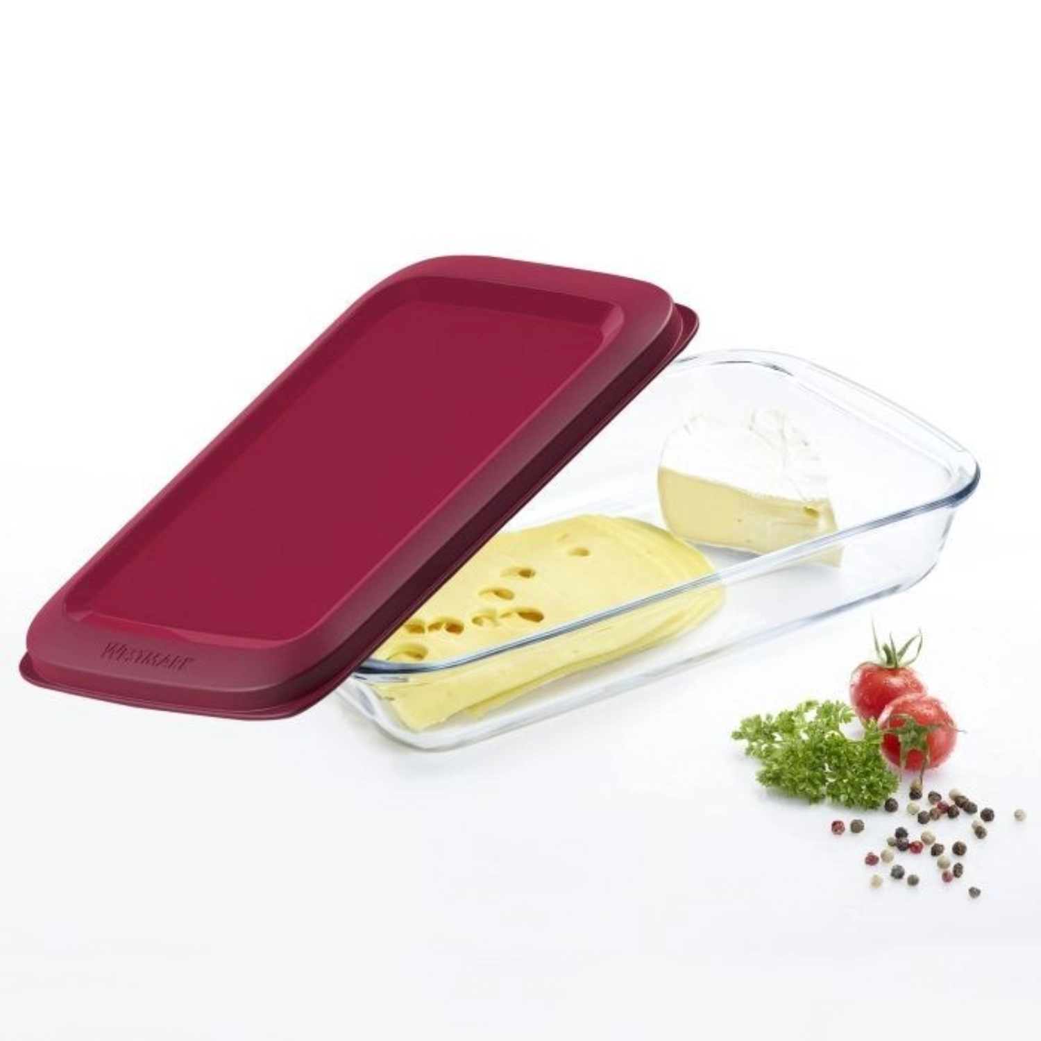 Barquette à charcuterie, verre, 1600ml