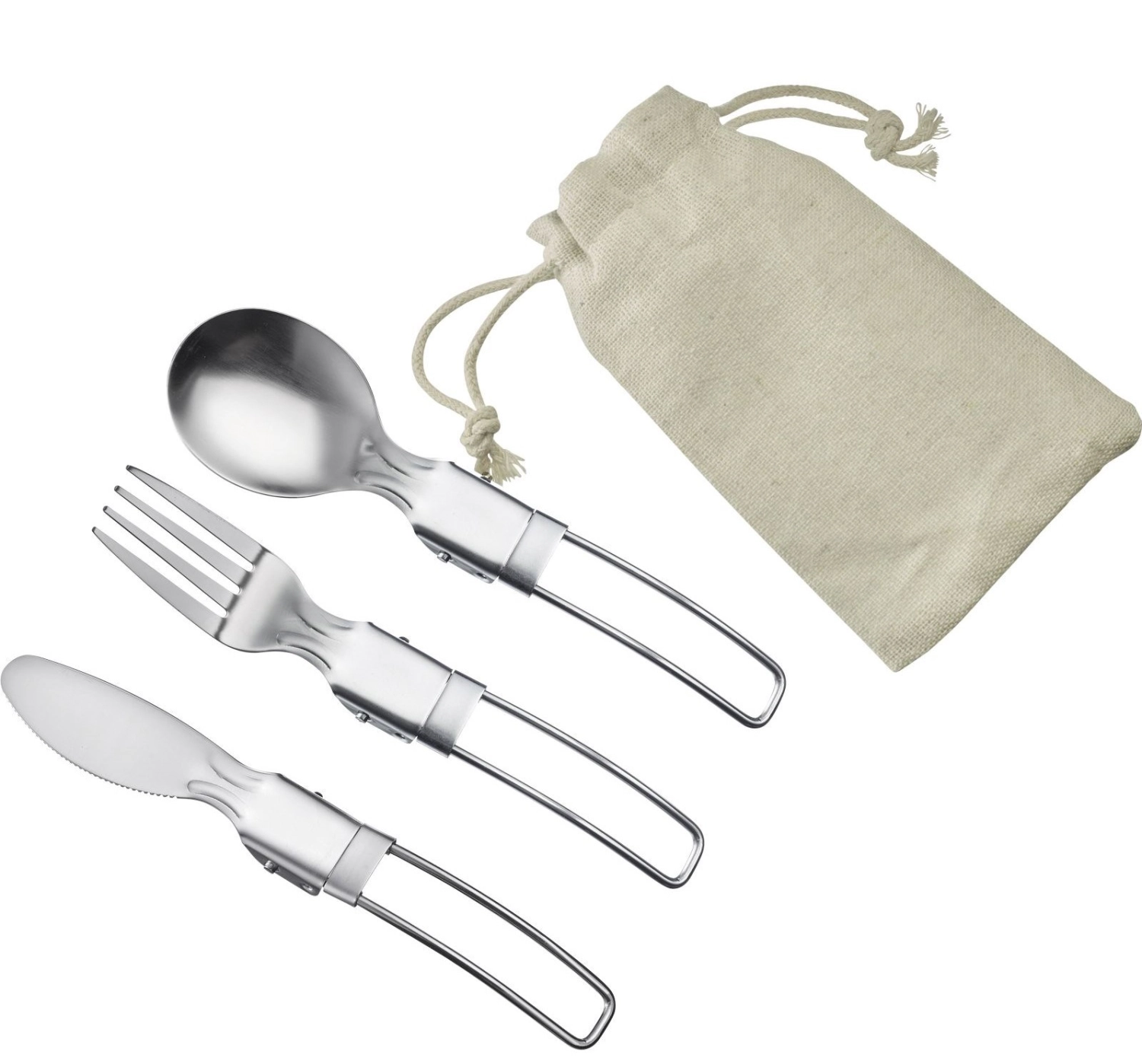 3tlg. Set Campingbesteck