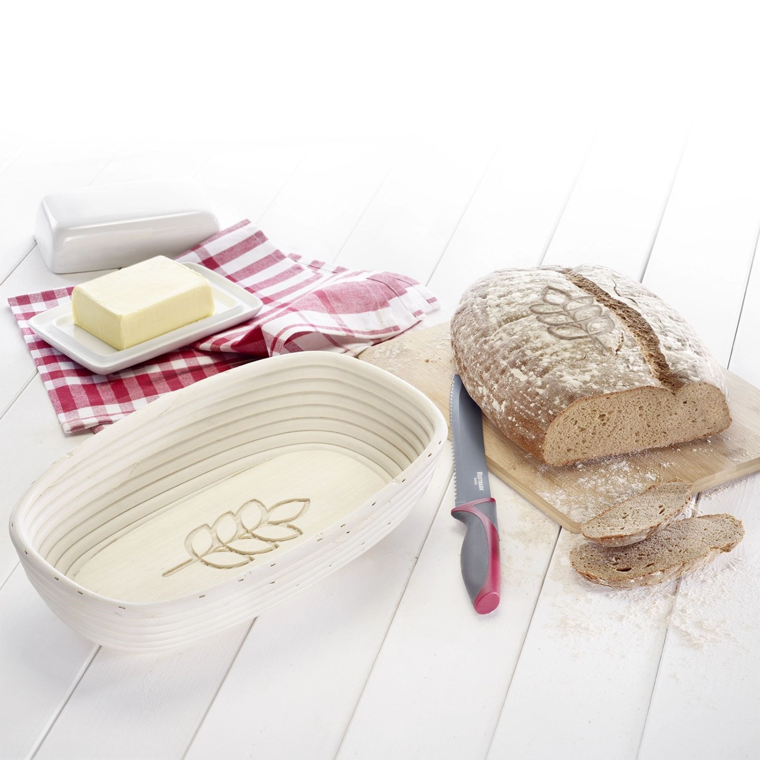 Set Gärkorb mit Bezug
